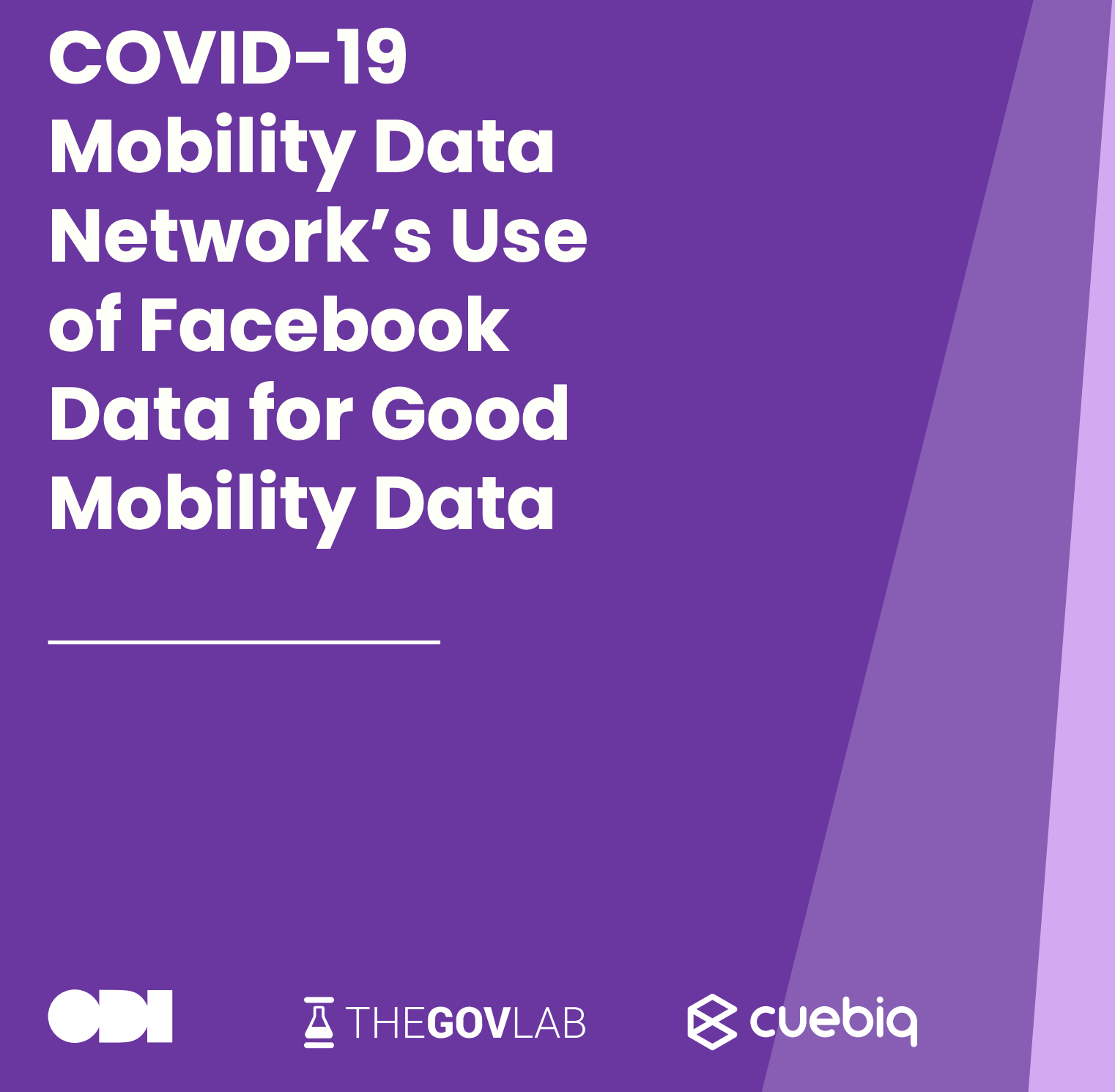 Open Data Institute. Mobility data sharing during the COVID-19 pandemic ...